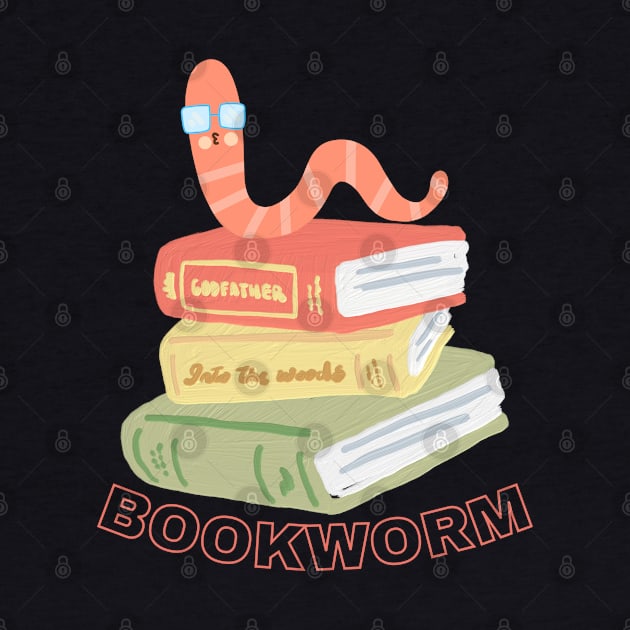 Such a bookworm by Random Prints